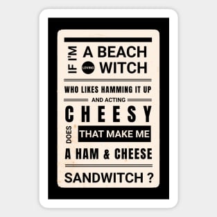 Ham & Cheese Sand Witch Magnet